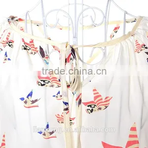 Latest Hot Sell Long Sleeve Lace Shirt,chiffon Shirt,long Sleeve Shirt thumbnail-2