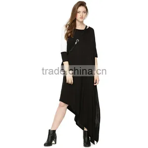 New Products Long Sleeve Maxi Casual Lady Dress thumbnail-1