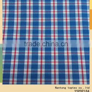 60x60 160x110 Cotton Woven Fabric Yarn Dyed Checks Shirt Fabric thumbnail-1
