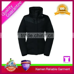 Fashion 95% Goose Down Women Thick Winter Wool Coat thumbnail-3