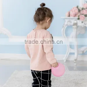 S17695A New Design Children Cable Knit Pullover Sweater thumbnail-3