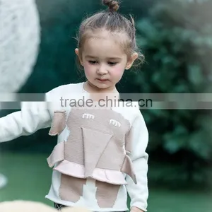 S17690A Cartoon Design Kids Fashion Child Crochet Sweater thumbnail-1
