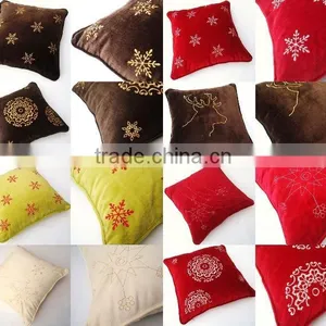 Embroidered Cushin Cover for Xmas thumbnail-1
