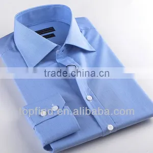 Small Check Style Long Sleeve Men Shirts thumbnail-1