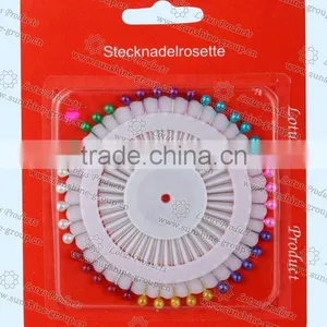 Pearl Head Pin in Blister Packing High Quality Pearl Head Pin thumbnail-1