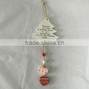 Festival Decoration For Home Christmas Tree Ornament DIY Wood Craft thumbnail-2