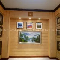 Hot Selling Home Wall Hotel Decorative Crown Moulding PVC WPC Wall Panels thumbnail-1