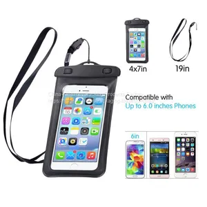 Eco-Friendly TPU Waterproof Dry Pouch Floating Waterproof Case IPhone Dry Bag With Air-Filled Frame Function thumbnail-4
