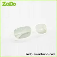 White Color Fashional Circular Polarized 3D Glasses thumbnail-3