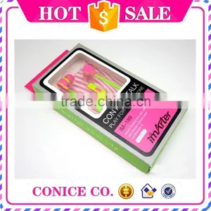 Hottest Sale Red Super Bass Noodles Cable in Ear Earphone With Microphone thumbnail-5