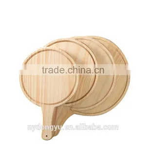 Pine Wood Pizza Plate Tray / 8-12inch Pizza t Tray Coffee Holder Tray / Msh Dessert Cake Woode l Plate Tray / Fancy Dinnerware thumbnail-1