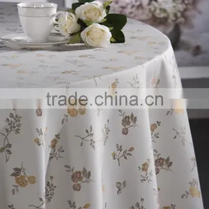Factory Wholesale Hotel Restaurant Banquet Party Table Linens White Tablecloth Wedding Round Table Cloths for Sale thumbnail-5