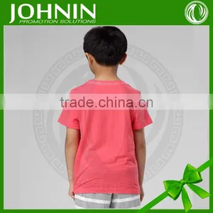 Wholesale Promotion Gift Soft 100% Cotton Short Sleeve Kids T-shirt thumbnail-3