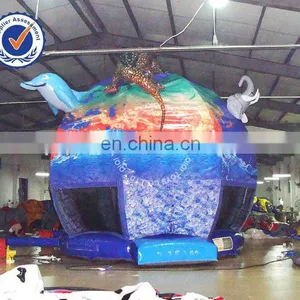 Inflatable Earth Globe Jumping Castle thumbnail-6