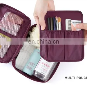 Padding Travel Cosmetic Toiletry Dresser Pouch Organizer Bag thumbnail-1