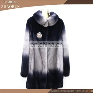 2016 Celebrity Style Luxury Fur Coat Long Woman Winter Thick Mink Fur Coat thumbnail-1