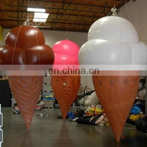 Large Inflatable Helium Ice Cream Cone for Advertisment thumbnail-1