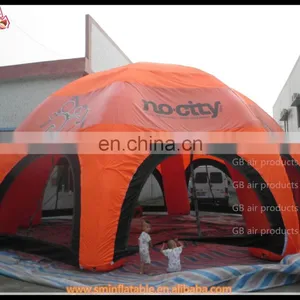 Giant Inflatable Tent, Inflatable Orange Dome Tent, Inflatable Igloo Tent for Sport Event thumbnail-3