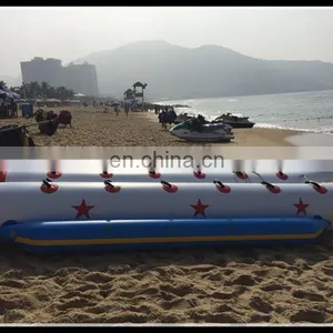 New Design Inflatable Floating Boat for Water Games,summer Popular Inflatable Boat for Sale thumbnail-1