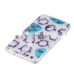 New Fashion Ultra Thin Transparent Soft TPU Back Cover Case for Huawei Honor 8 Case thumbnail-5