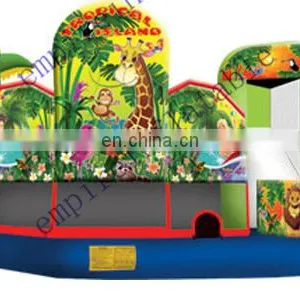 Inflatable Combo, C6 Combo, Inflatable Bouncer With Slide C6028 thumbnail-1