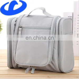 300D Oxford Fabric Wash Bag Foldable Organizer Multi-functional Hanging up Cosmetic Bag thumbnail-5