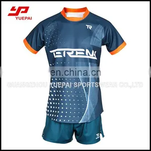 Digital Sublimation Printing Quick Dry Rugby Uniforms With Custom Logos thumbnail-1