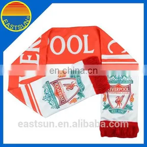 Supply Gift Knitted Jacquard Football Team Soccer Fan Scarf thumbnail-2