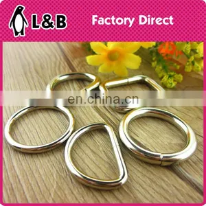 Bag Accessory Iron Wire Buckle Cheap Round Metal Buckle for Bag thumbnail-1