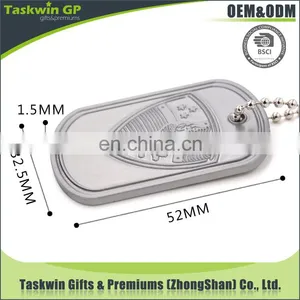 Aluminium Design Have Your Own Logo Dog Tag With Chain Necklace for Promotion thumbnail-6