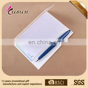 Custom Mini Notepad With Pen thumbnail-2