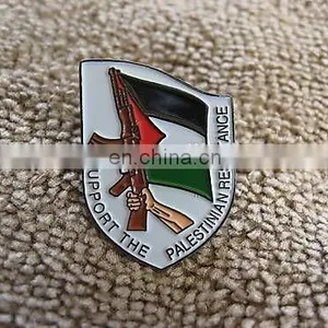 Palestine Support Resistance Palestinian Arab Islam Pin Badge thumbnail-1
