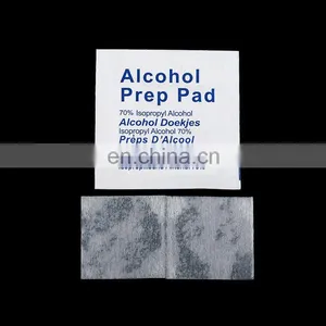 Alcohol Prep Pad 70% Isopropyl Mobilephone Wipe thumbnail-1