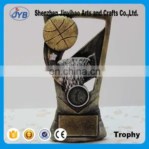 Silver Golden Basketball Trophy Creative Resin Decoration Wholesale of Arts and Crafts thumbnail-1