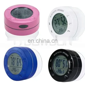 Portable Wireless Bluetooth V3.0 + EDR Shower Speaker With Diaplay Temperature and Humidity thumbnail-3