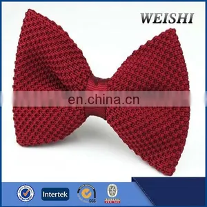 Plain Color Knitted Bowtie thumbnail-1