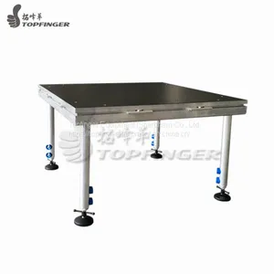 Cheap Used Cheap Wooden Platform Banquet Portable Riser Outdoor Event Stage For Sale thumbnail-1
