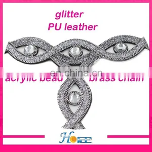Wholesale Hotselling PU Leather Women Shoe Decoration Sandal Slipper Accessory thumbnail-4