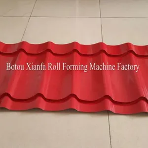Double Layer Roofing Step Tile Making Machine thumbnail-5