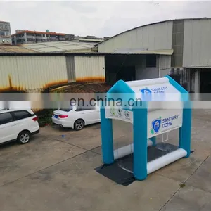 Portable Pop up Decontamination Sterilizer Fog Inflatable Disinfection Tunnel Room With Ultrasonic Humidifier for Wholesale thumbnail-7
