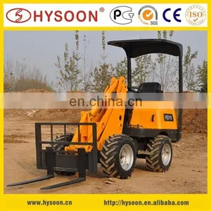 Taian Hysoon Mini Fork Wheel Loader HD10L thumbnail-4