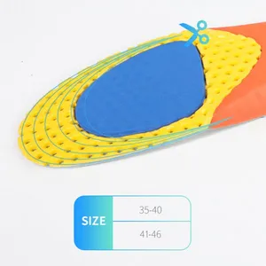 High Elasticity EVA Sports Insole Honeycomb Shoe Pad Plantar Fasciitis Shoe Insert Anti Fatigue Soles thumbnail-4