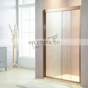 Customized Home Bathroom Portable Stainless Steel 304 Rose Gold Shower Room thumbnail-2
