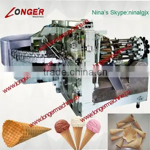 Cone Ice Cream Machine|Machine for Making Rolling Sugar Cones|Semi-automatic Ice Cream Cone Machine thumbnail-1