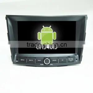 Quad Core !android 4.4 Car Dvd Player for Ssangyong Deville 2015 +factory Directly +OEM+DVR! thumbnail-1
