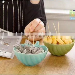NEW ARRIVAL!!!Ceramic Fruit Bowl White Ceramic Heart Shaped Bowl Ceramic Soup Bowl With Handle thumbnail-2