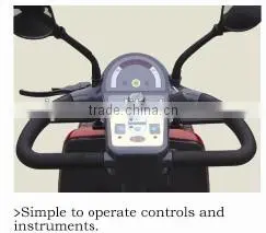 Four Wheel Electric Mobility Scooter With Luxury Chair thumbnail-2