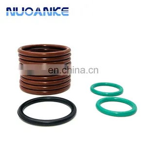 Hot Selling Cheap Price 70/80/90 Shore A Rubber Silicone O-Ring Manufacture FPM FKM Black/Green/Brown 1cm Rubber O Ring thumbnail-3