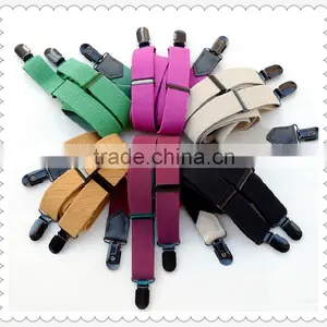 Women Colorful Elastic Clips Braces Suspender thumbnail-1