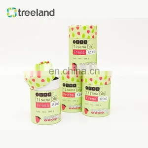 Customized Recycled Degradable Tea Kraft Paper Tube Packaging Round Paper Box thumbnail-2